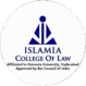 ISLAMIA COLLEGE OF LAW 